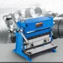 Sheet Metal Brake, 12-inch, 3-In-1 Combination Shear Brake Roll Machine, 20-Gauge Capacity Shear Press Brake with 90° Max Bendin
