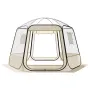 Pop up bobletelt, 3,36 x 3,05 m Vandtæt & UV-resistent, klart
