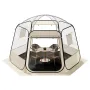 Pop up bobletelt, 3,36 x 3,05 m Vandtæt & UV-resistent, klart