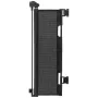 Retractable Baby Gate, Extends to 1850 mm Wide, 795 mm Tall, with Security Lock, Easy to Use, Walk Through Without Tripping, Mes