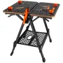 Foldning af arbejdsbord, 2-i-1 som Sawhorse & Workbench, 1000