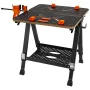 Foldning af arbejdsbord, 2-i-1 som Sawhorse & Workbench, 1000