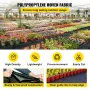 6.5FTx300FT Premium Weed Barrier Fabric Heavy Duty 3.2OZ, Woven Weed Control Fabric, High Permeability Good for Flower Bed,