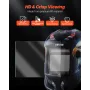 VEVOR Welding Helmet Outer Cover Lens, 121 x 118mm 20PCS Outside Replacement Lens, Filter Protective Clear Covers Compatible wit