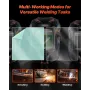 Welding Helmet Outer Cover Lens, 121 x 118mm 20PCS Outside Replacement Lens, Filter Protective Clear Covers Compatible with CRIU