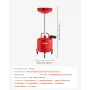 VEVOR 30L Waste Oil Drain Tank, Industrial Fluid Drain Tank with Adjustable Funnel Height, Portable Oil Drainer with Wheels & To