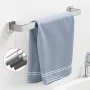 VEVOR Brushed Nickel Bathroom Hardware Set, 5 Pieces Bathroom Accessories Set, Stainless Steel 24 inch Towel Bar, Towel Rack, 2 