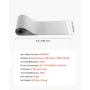 Reflective Insulation Roll, 2 Car Garage Door Thermal Insulation Kit, 6mm 5.49 m x 0.61 m, 4 Rolls Aluminum Foil EPE Foam Core R