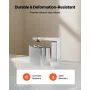 Roman Tub Faucet, 3 Hole Waterfall Bathtub Faucet, Bath Tubs Faucets Set with 2 Handles, Roman Tub Faucets Deck Mount for Pet Wa
