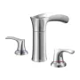 Roman Tub Faucet, 3 Hole Waterfall Bathtub Faucet, Zinc Alloy Bath Tubs Faucets Set with 2 Handles, Deck Mount Bath Tub Faucets 