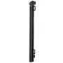 Retractable Baby Gate, Extends to 1430 mm Wide, 795 mm Tall, with Security Lock, Easy to Use, Walk Through Without Tripping, Mes