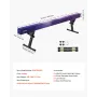 VEVOR Adjustable Balane Beam for Kids, 8FT Gymnastics Beam, High and Low Floor Beams of 5 Adjustable Heights for All Gymnastic L