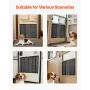 VEVOR RV Screen Door Protector, Adjusts from 558.8–800 mm, Adjustable Door Grille, Easy to Install, Reinforced Breathable Honeyc