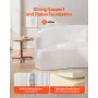 2840 mm buet modulsofa, moderne luksus sektionssofa med 4