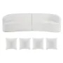2840 mm buet modulsofa, moderne luksus sektionssofa med 4