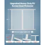 VEVOR RV Screen Door Protector, 800x723.9 mm Door Grille, Easy to Install and Disassemble, Reinforced Breathable Protective Mesh