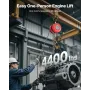 håndkædetalje, 2 tons kapacitet, manuel kædeblok med
