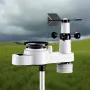 5-i-1 Wi-Fi vejrstation, 190,5 mm VA-skærm, trådløs