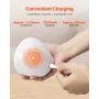 Sound Machine, 18 Soothing Sleep Sounds, 7-Color Night Light, 6-in-1 White Noise Sound Machine with Dual Alarms, APP, Auto-Off T