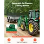Skid Steer palleramme, 1814 kg nominel belastningskapacitet
