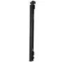 Retractable Baby Gate, Extends to 1850 mm Wide, 980 mm Tall, with Security Lock, Easy to Use, Walk Through Without Tripping, Mes