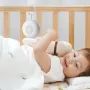 Sound Machine, 30 Soothing Sleep Sounds, 3-in-1 Portable and Hangable White Noise Sound Machine with Auto-Off Timer, Soft Ring L