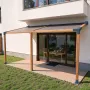Pergola Kit, 4x4 tommer 3-vejs skrå beslag til 92 x 92 mm
