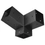 Pergola Kit, 4x4 tommer 3-vejs skrå beslag til 92 x 92 mm
