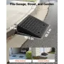 VEVOR Driveway Curb Ramp, 3.175 Tons Load Capacity, 17.8 cm Rise Height Heavy Duty Curbside Bridge Ramp with Drainage Tank for W