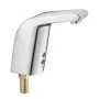 Touchless Bathroom Sink Faucet, Automatic Motion Sensor Restroom Toilet Faucet Cold Water with Single Hole, Battery Operated for