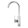 Touchless Kitchen Bar Sink Faucet, Single Handle Automatic Motion Sensor Bathroom Faucet, Hands-Free Adjustable Cold Hot Water M