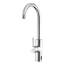 Touchless Kitchen Bar Sink Faucet, Single Handle Automatic Motion Sensor Bathroom Faucet, Hands-Free Adjustable Cold Hot Water M
