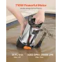 710W Submersible Sump Pump, 20000 L/H, Stainless Steel Submersible Sewage Dirty Clean Water Pump with Automatic Float Switch, Lo