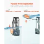 710W dyk sump pumpe, 20000 L/H, rustfrit stål dyk