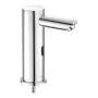 Touchless Bathroom Sink Faucet, Automatic Motion Sensor Restroom Toilet Faucet, Hands Free Adjustable Cold Hot Single Handle Wat