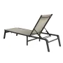 Outdoor Chaise Lounge Chair, 181 kg Weight Capacity, Foldable Sun Tanning Chair, 5 Adjustable Positions, Easy Assembly, Heavy Du