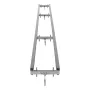 Rail Mill Guide System, 3.66 m 4 Crossbar Chainsaw Mill Kits, Aluminum Saw Milling Rails System Works with Chainsaw, 2 Wedges, A