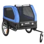 VEVOR Dog Bike Trailer, Supports up to 40 kg, Pet Cart Bicycle Carrier for Small & Large Dogs, Easy Folding Frame with Quick Rel