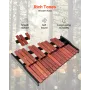 VEVOR Glockenspiel Xylophone, 25 Notes, Wooden Professional Xylophone Percussion Instrument, with 4 Mallets, Carrying Bag, Begin