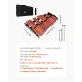 VEVOR Glockenspiel Xylophone, 25 Notes, Wooden Professional Xylophone Percussion Instrument, with 4 Mallets, Carrying Bag, Begin