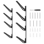 Surfboard Wall Mount, 4 Tiers Horizontal Surfboard Rack for