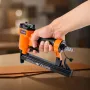 Pneumatic Staple Gun, 22 Gauge Pneumatic Upholstery Stapler for 71 Series Fine Wire Staples 9.1mm Crown 4mm-16mm Length, 70-110 