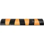 Rubber Speed Control Hump, Dual Channel, 2 Units, 72.8" Length, Supports Up to 22000 LBS, Dimensions 72.8 x 12.2 x 2.2, Suitable