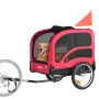 Dog Bike Trailer, Supports up to 45 kg, Pet Cart Bicycle Carrier for Small & Large Dogs, Easy Folding Frame with Quick Release W