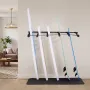 VEVOR Surfboard Wall Mount, 5 Tiers Vertical Surfboard Rack for Storage and Display, Adjustable Metal Board Stand Organizer with