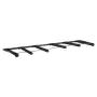 Surfboard Wall Mount, 5 Tiers Vertical Surfboard Rack for Storage and Display, Adjustable Metal Board Stand Organizer with Spong