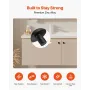 Cabinet Knobs, 10 Pack, 32 mm Black Zinc Alloy Drawer Pulls & Door Handles, Mushroom Kitchen Solid Knobs Dresser Handles, Cupboa