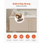 Cabinet Knobs, 12 Pack, 25 mm Zinc Alloy Drawer Pulls Door Handles, Round Kitchen Dresser Solid Knobs Cupboard Hardware with Scr