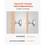 Cabinet Knobs, 25 Pack, 28 mm Zinc Alloy Drawer Pulls Door Handles, Mushroom Kitchen Solid Knobs Dresser Handles, Cupboard Hardw