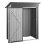 1533 x 876 x 1815 mm Metalhaveskur, lagerbygning med aflåselig